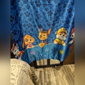 Set of Paw Patrol curtains.  .64 long and 42 inches wide for one of the panels.